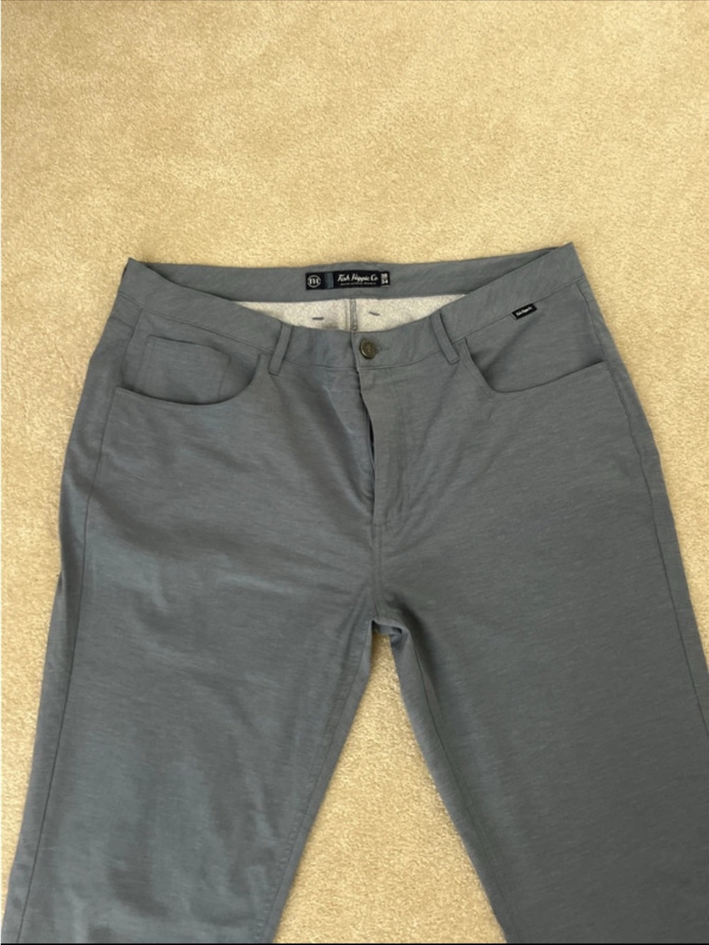 Fish Hippie Signature Men's Gray Chino Pants